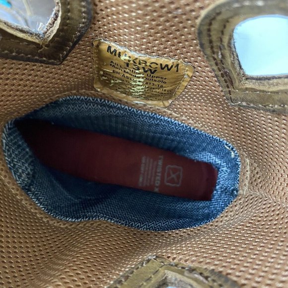 Twisted X Men's 11" Pull-On Hiker Boot Distressed Saddle/Saddle 13W Waterproof - Picture 6 of 9